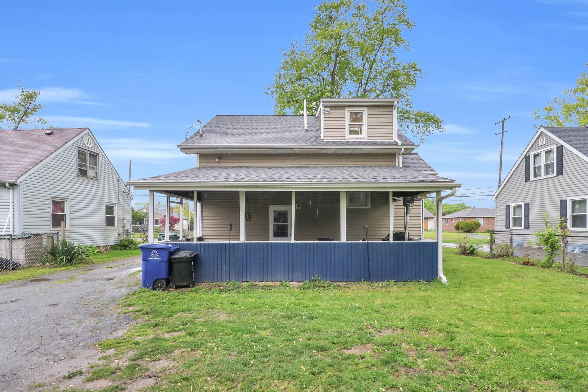 3534 Maize Road Columbus, OH 43224 - Photo 25 of 25 REAR HOUSE VIEW