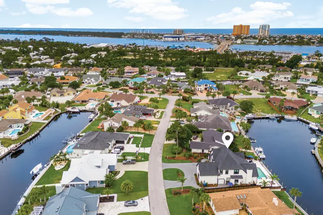 a view of swimming pool with outdoor seating and yard