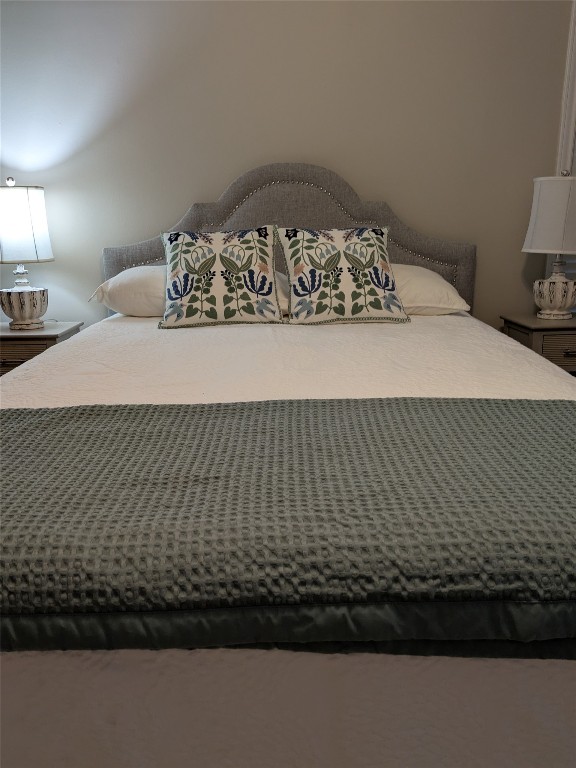 2204 Forest Trail Austin, TX 78703 - Photo 11 of 15 a bedroom with a bed and a night stand