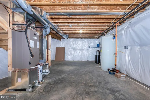 a view of an house with outdoor space and sitting area
