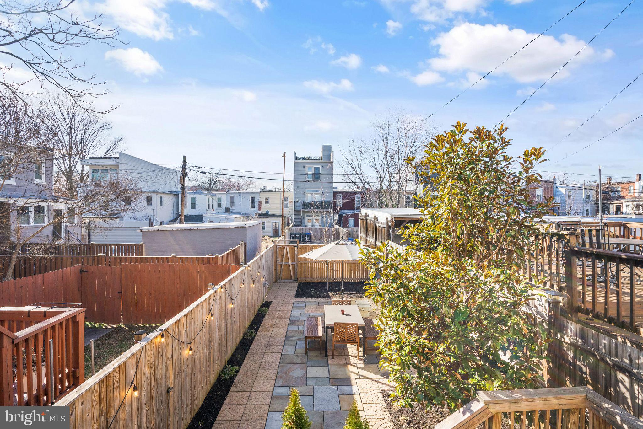 910 10th Street Northeast Washington, DC 20002 - Photo 23 of 27 Backyard