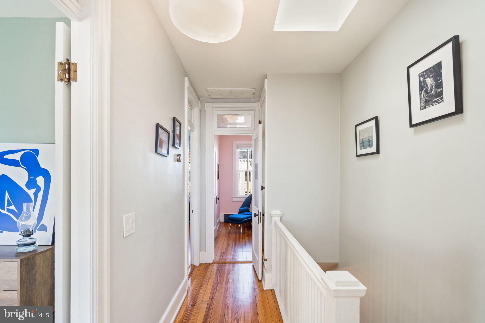 910 10th Street Northeast Washington, DC 20002 - Photo 10 of 27 Upstairs Landing with skylight
