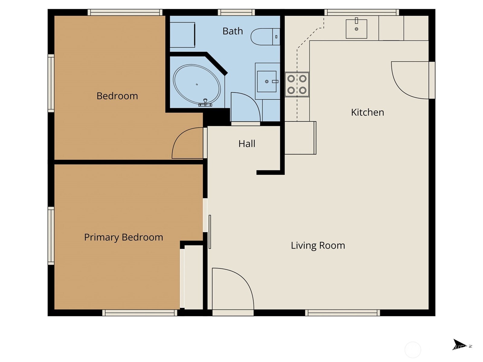 310 West 3rd Street Nooksack, WA 98276 - Photo 34 of 34 a picture of a wall with a refrigerator