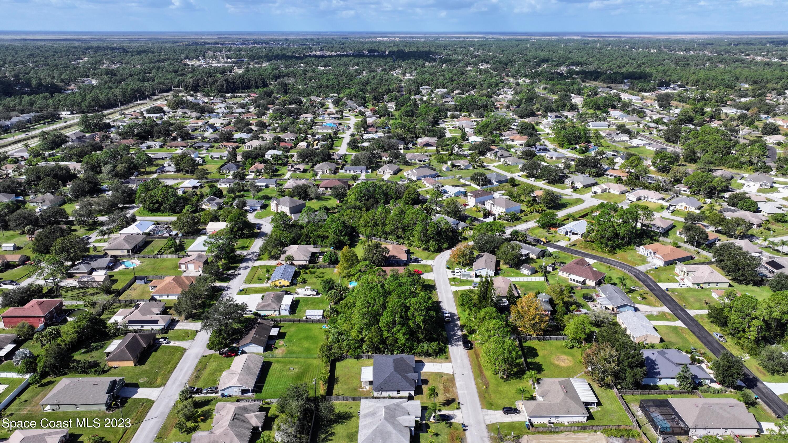 248 Benchor Road Northwest Palm Bay, FL 32907 - Photo 30 of 31 an aerial view of a city