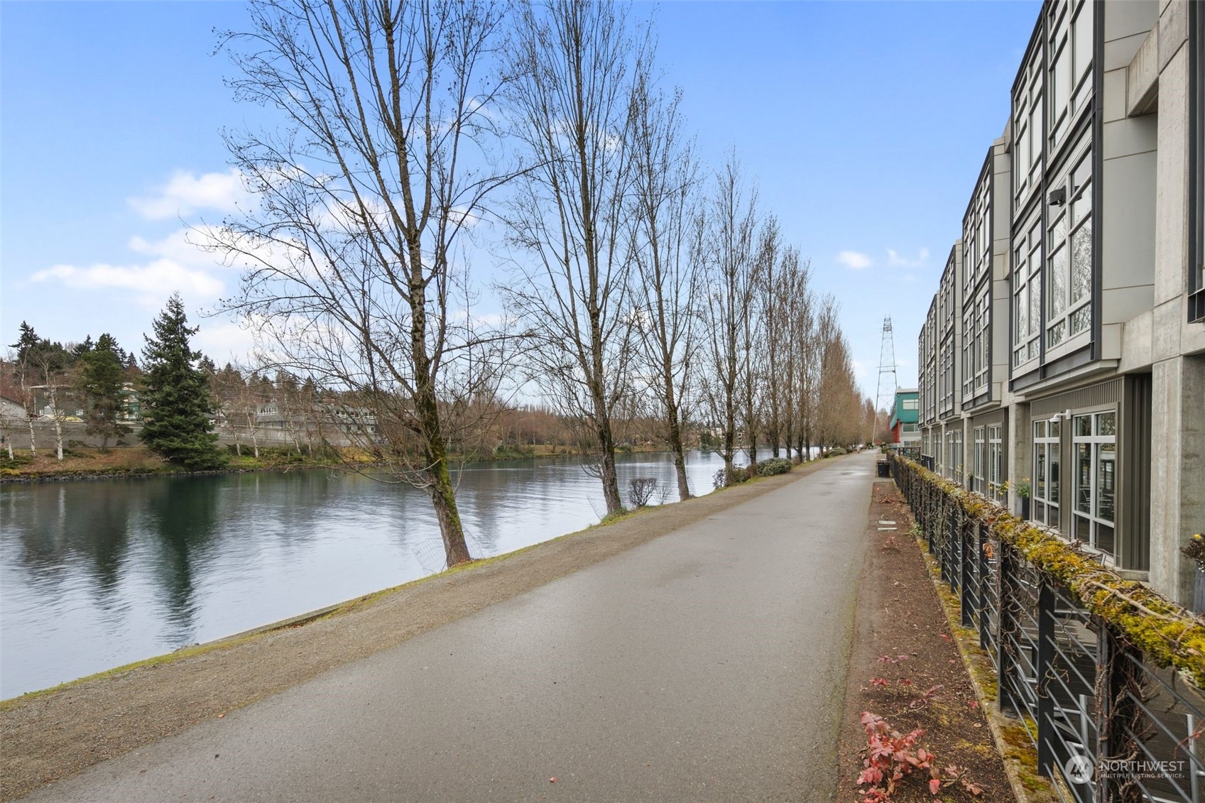 3625 Evanston Avenue North, Unit B Seattle, WA 98103 - Photo 31 of 37 a view of a lake with a large trees