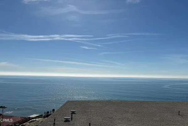 a view of beach and small space