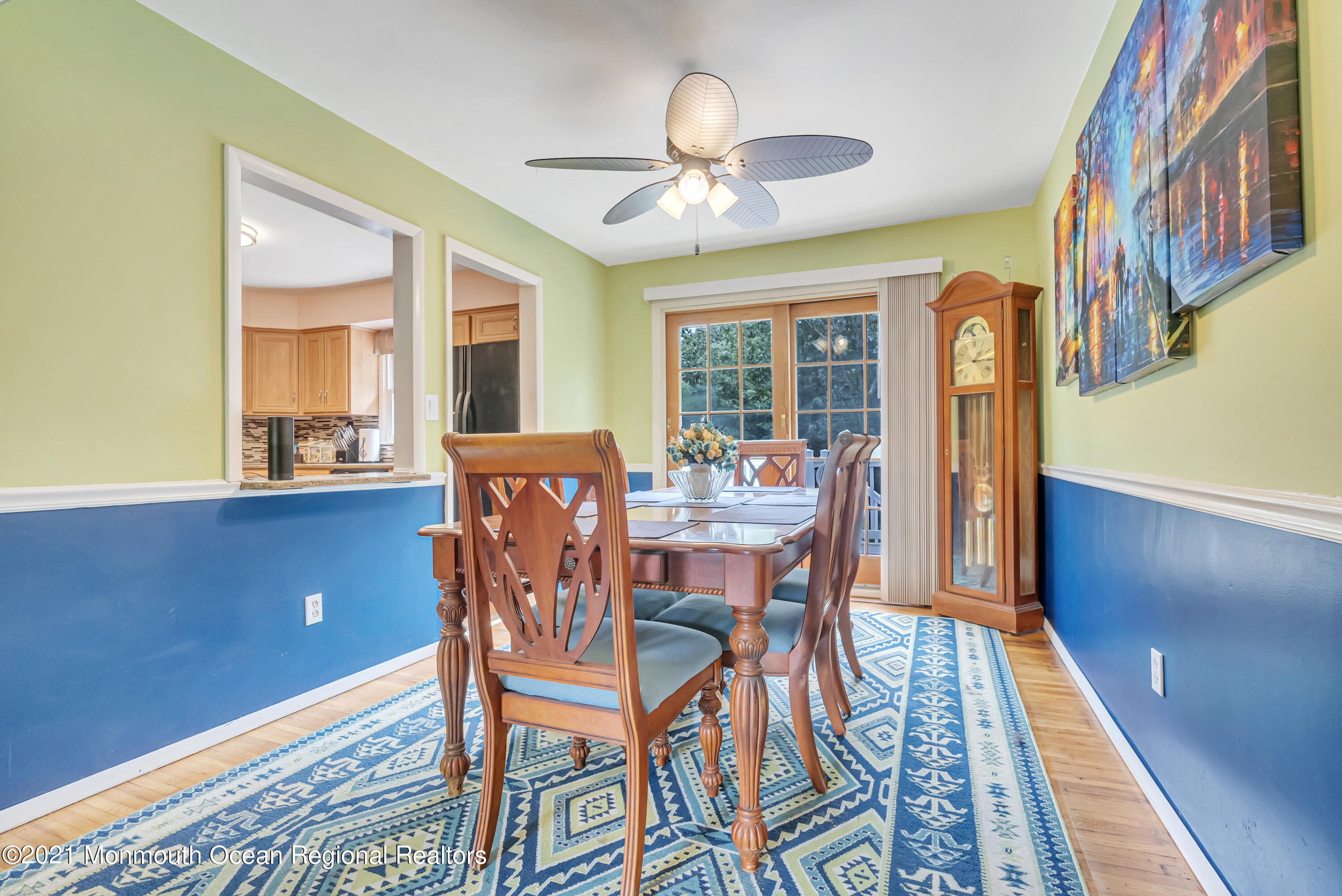 87 Jackson Mills Road Jackson, NJ 08527 - Photo 14 of 32 a view of a dining room with furniture wooden floor and chandelier