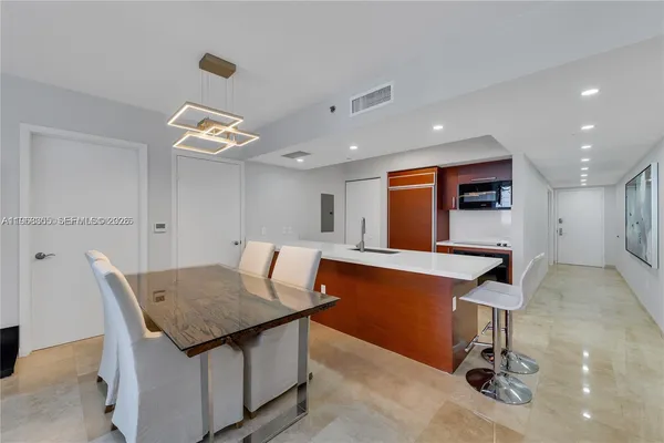 a room with table and chair