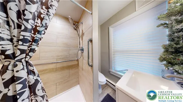 a potted plant sitting in front of a door