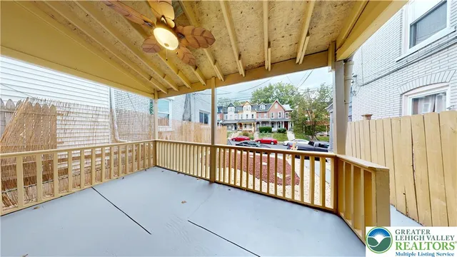 a view of empty room