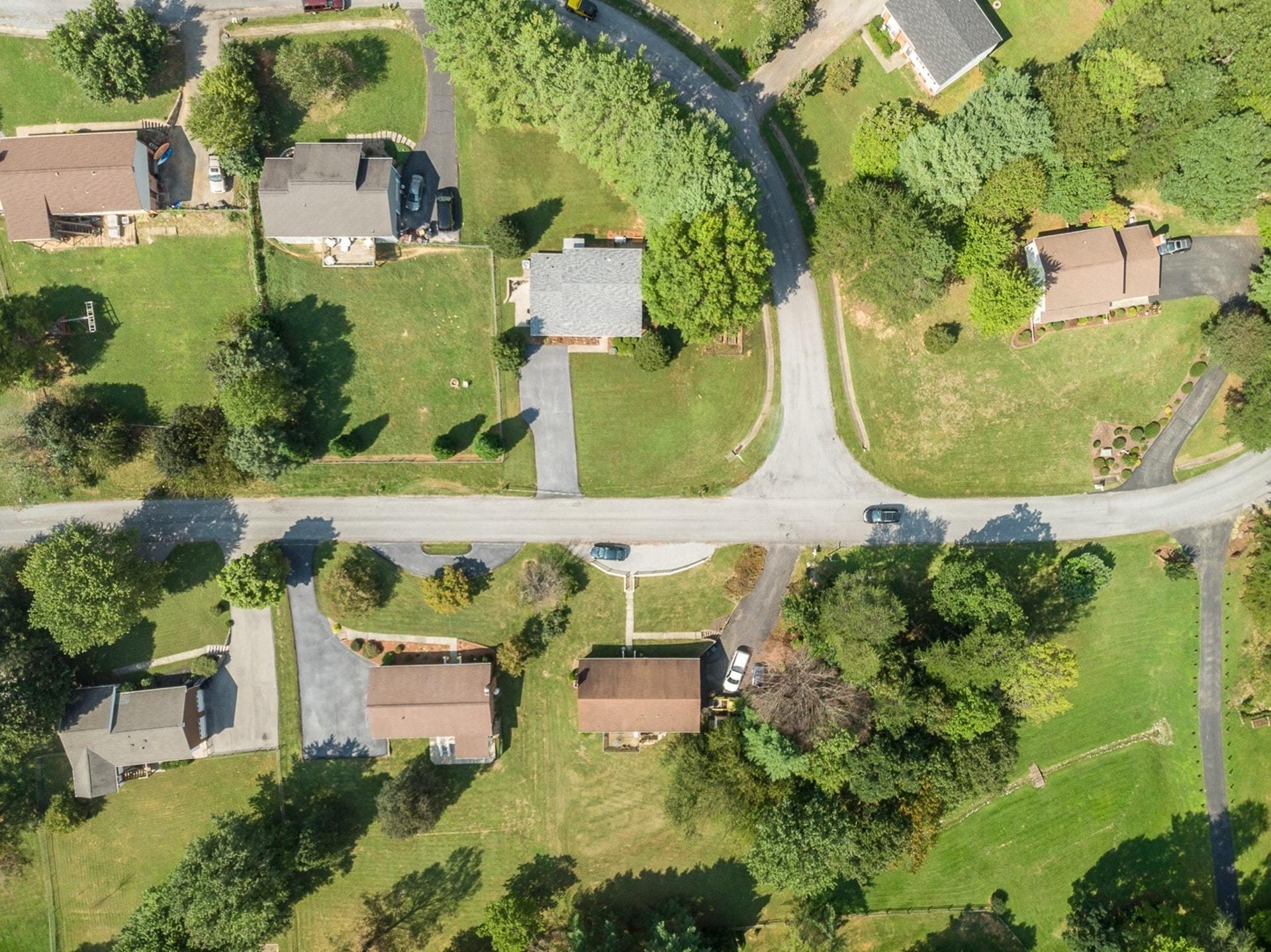 206 Ridgeview Road Blue Ridge, VA 24064 - Photo 41 of 44 an aerial view of a