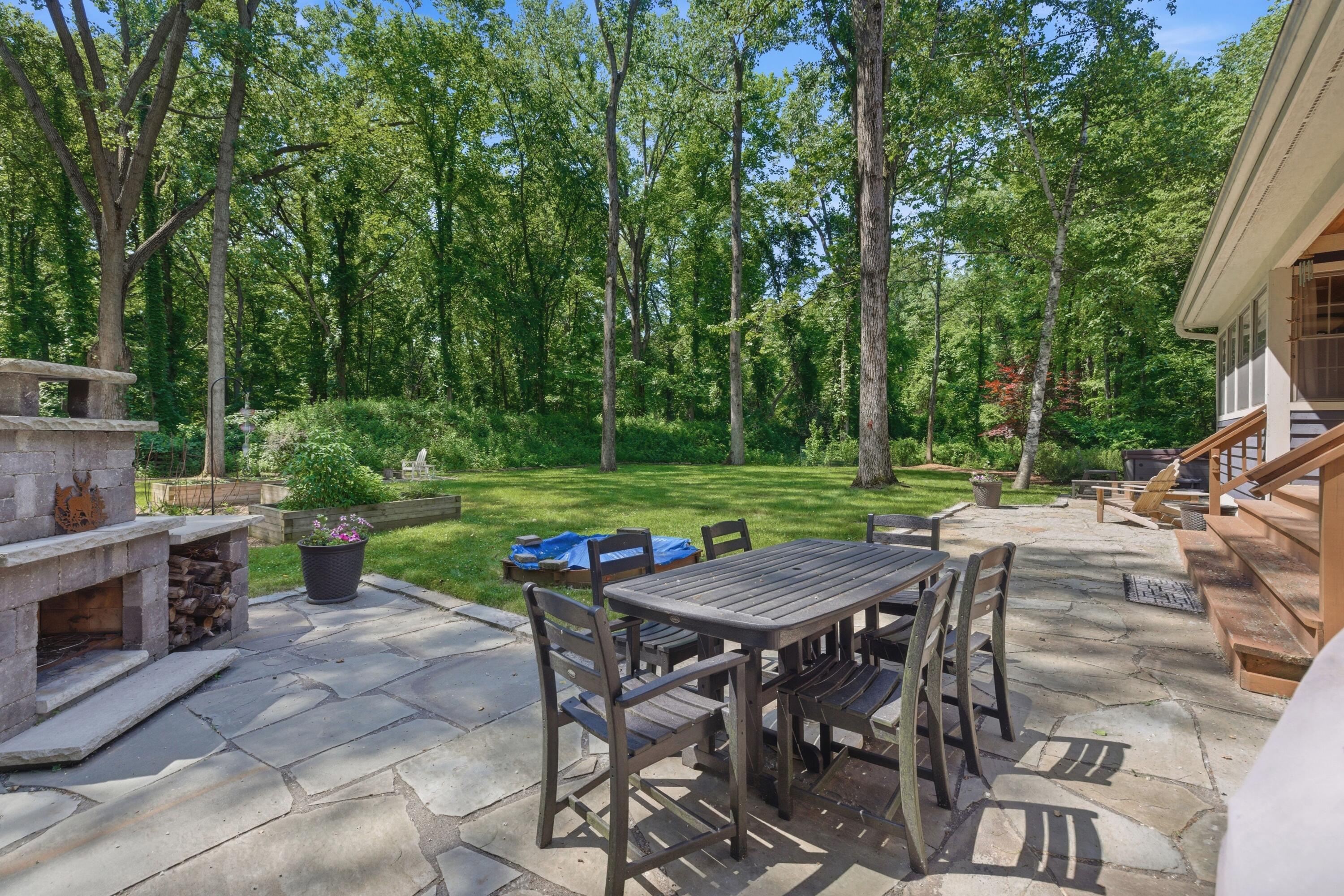 71 Timber Trail Michigan City, IN 46360 - Photo 24 of 27 an outdoor space with furniture and garden