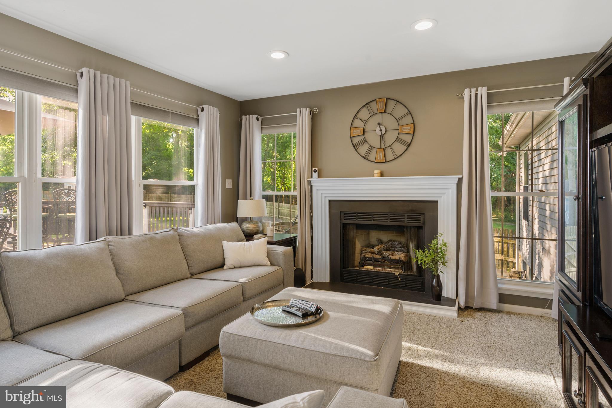 22 Sunset Road Blackwood, NJ 08012 - Photo 19 of 64 Family room with a gas fireplace