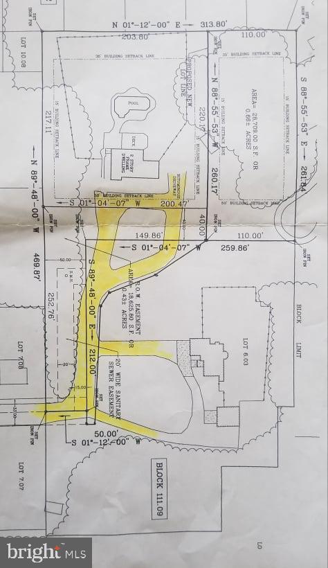 22 Sunset Road Blackwood, NJ 08012 - Photo 61 of 64 Survey