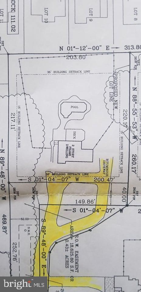 22 Sunset Road Blackwood, NJ 08012 - Photo 63 of 64 Survey