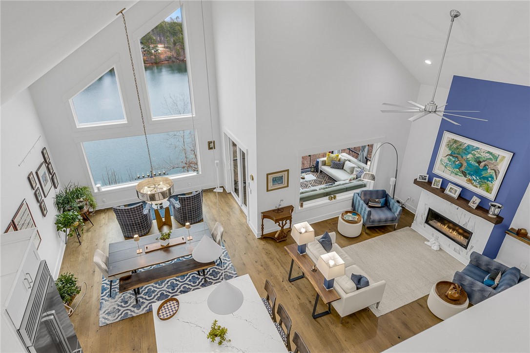 1230 Melton Road, Unit 215 West Union, SC 29696 - Photo 15 of 50 Main Level Living View From Loft