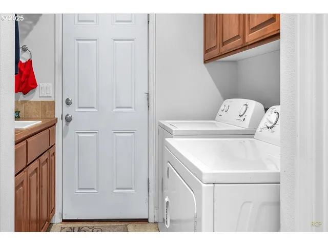 a room with lots of storage and utility