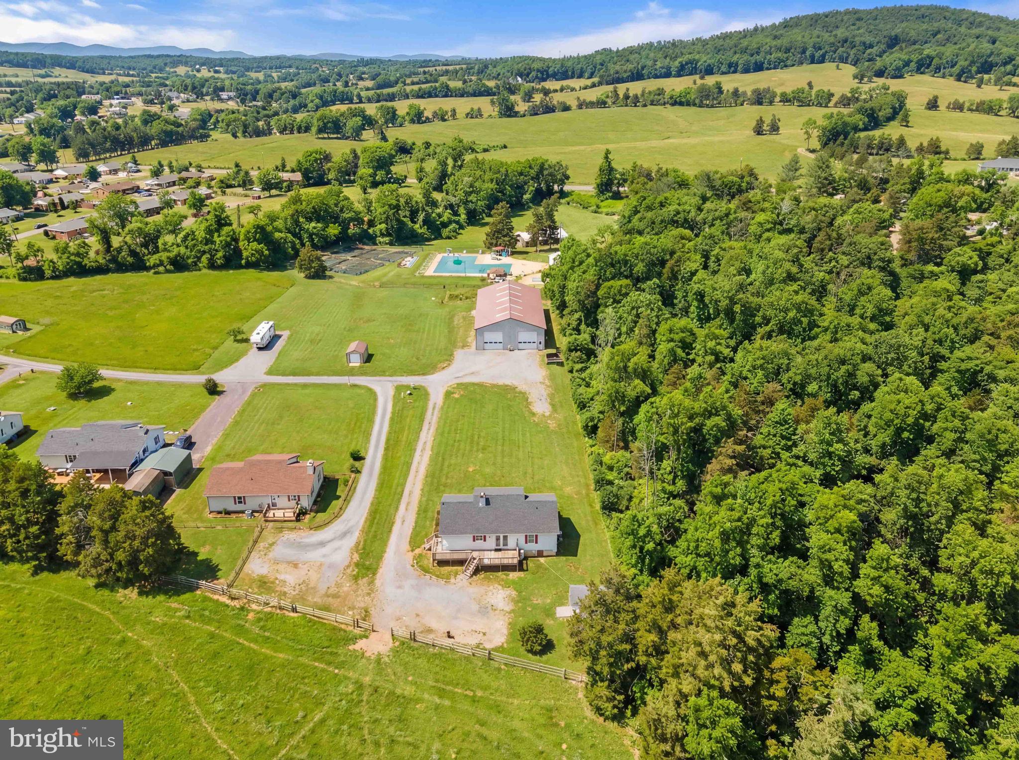 11576 Walters Road Orange, VA 22960 - Photo 13 of 61 an aerial view of residential houses with outdoor space