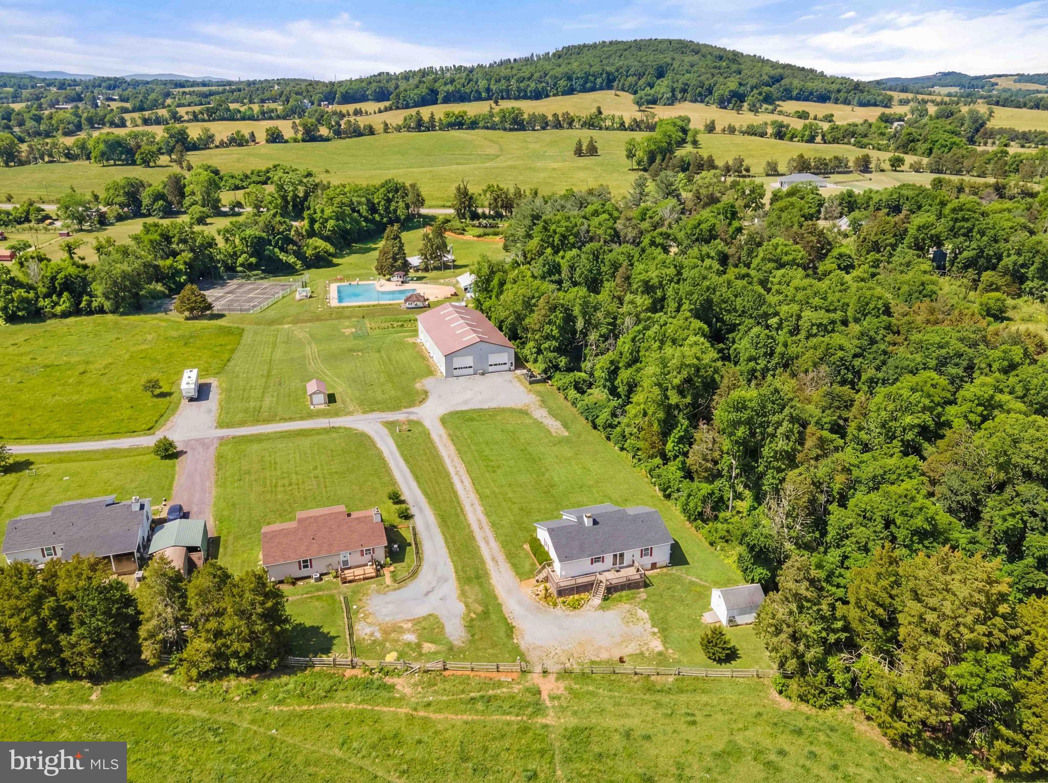 11576 Walters Road Orange, VA 22960 - Photo 14 of 61 an aerial view of a house with a lake view