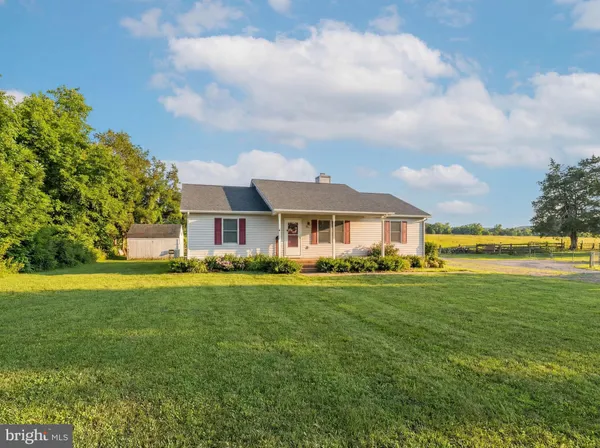 a front view of house with yard