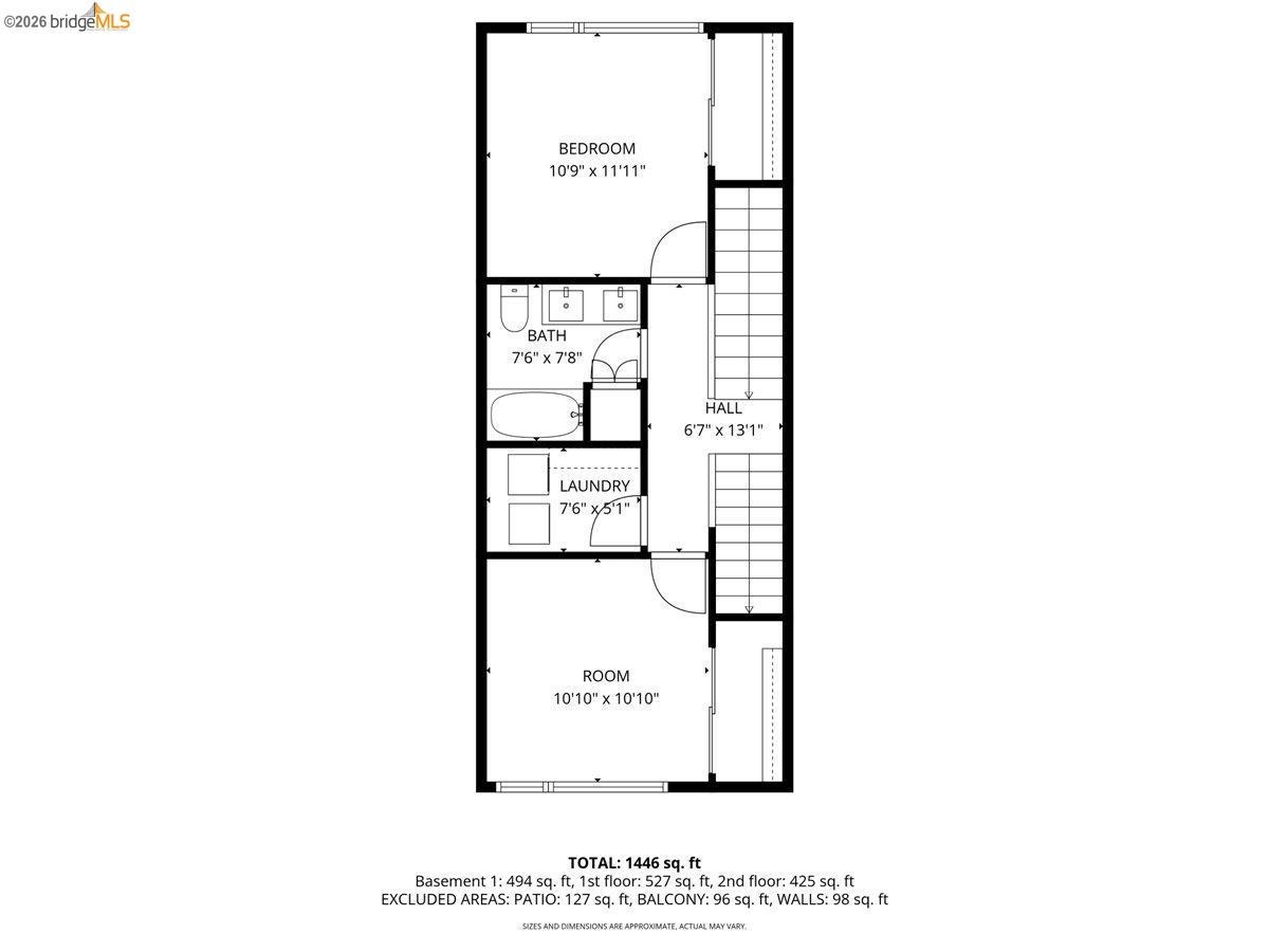 1034 Grayson Street Berkeley, CA 94710 - Photo 46 of 48 View of property floor plan