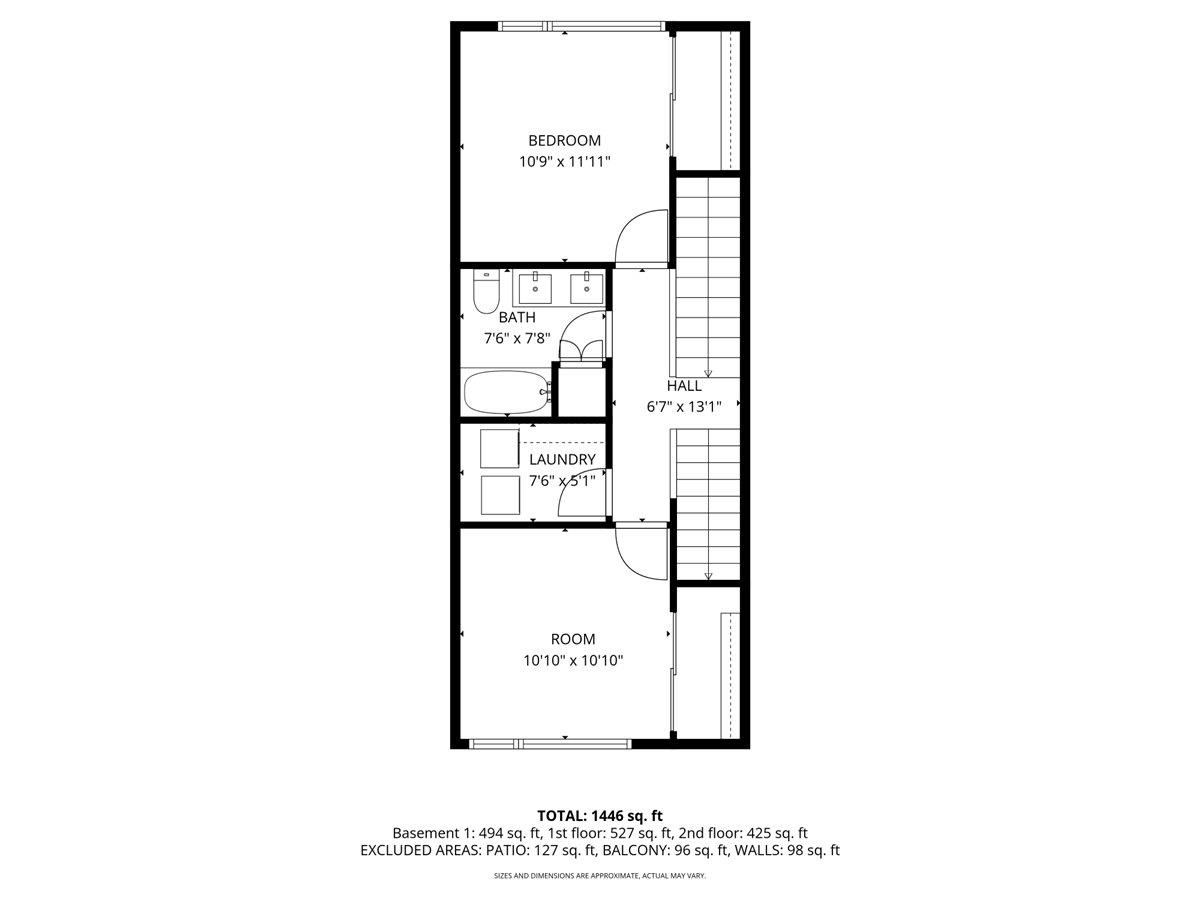 1034 Grayson Street Berkeley, CA 94710 - Photo 46 of 48 View of property floor plan