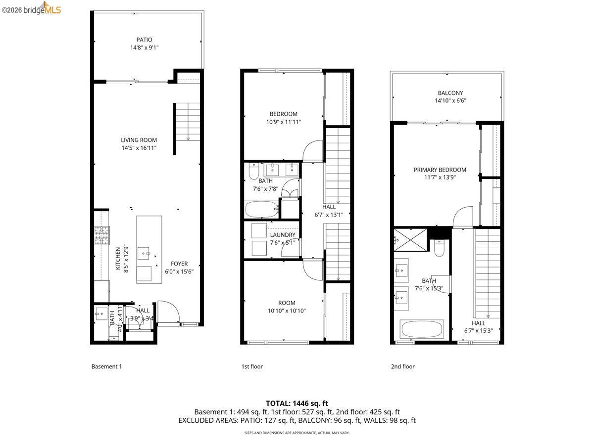 1034 Grayson Street Berkeley, CA 94710 - Photo 48 of 48 View of floor plan / room layout