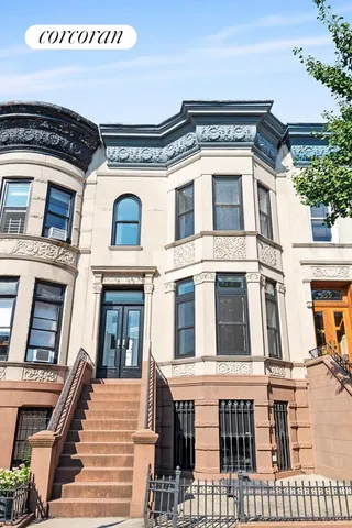 a view of a building with a window
