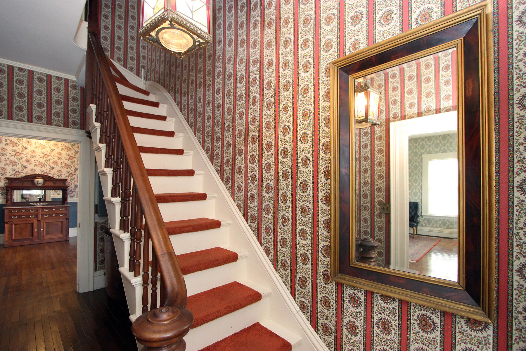 220 Locust Road Eastham, MA 02642 - Photo 24 of 50 a view of an entryway with wooden floor and stairs