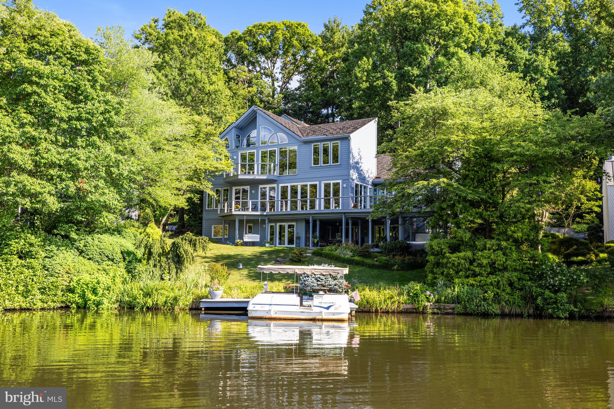 2202 Spinnaker Court Reston, VA 20191 - Photo 104 of 137 Nestled among the trees, yet open water views.