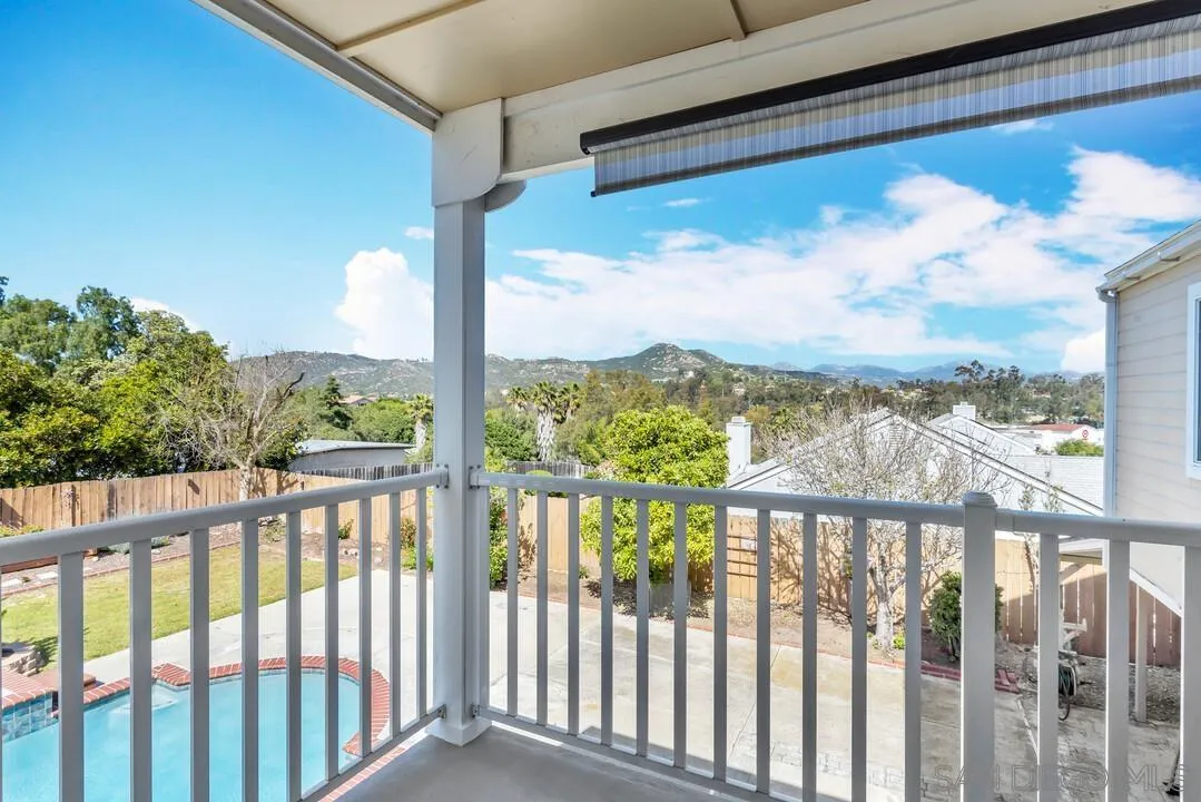 12232 Colony Drive Poway, CA 92064 - Photo 28 of 61 a view of a balcony