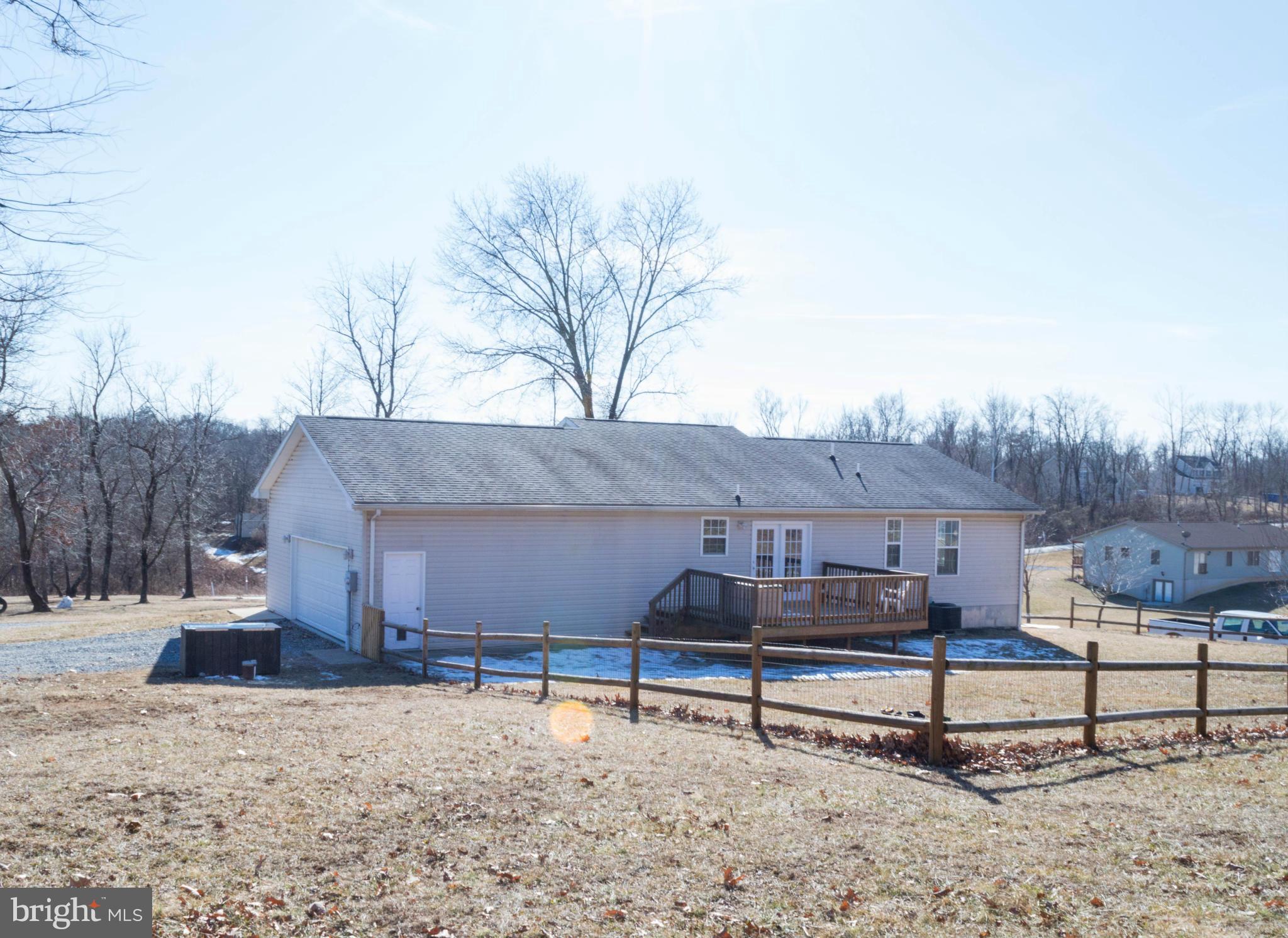 1195 Nestle Quarry Road Falling Waters, WV 25419 - Photo 3 of 24 Exterior (Rear)