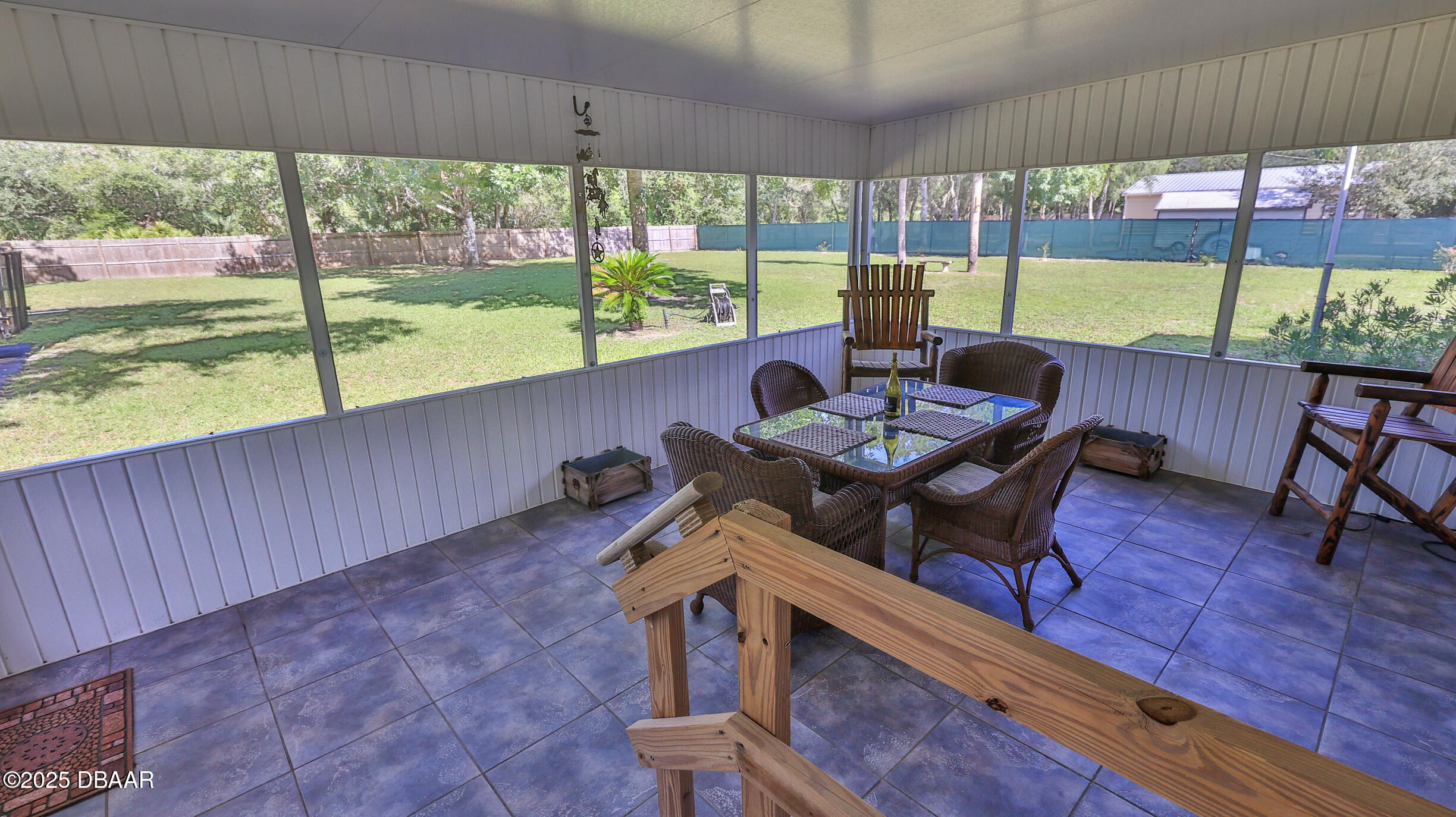 4209 Cow Creek Road Edgewater, FL 32141 - Photo 8 of 39 Screened Front Porch