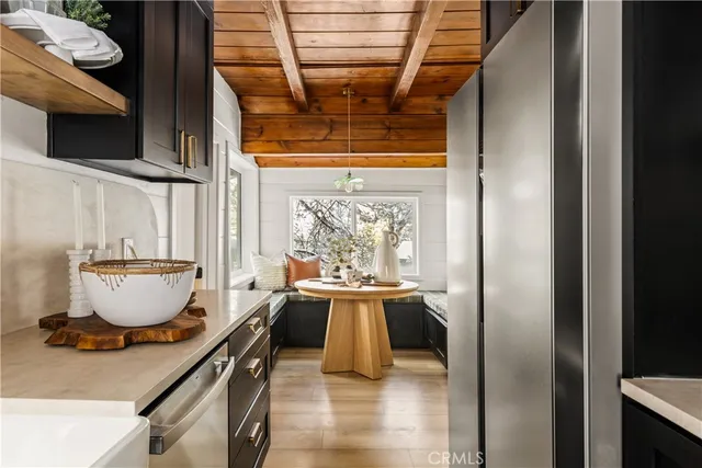 a view of living room with furniture and window