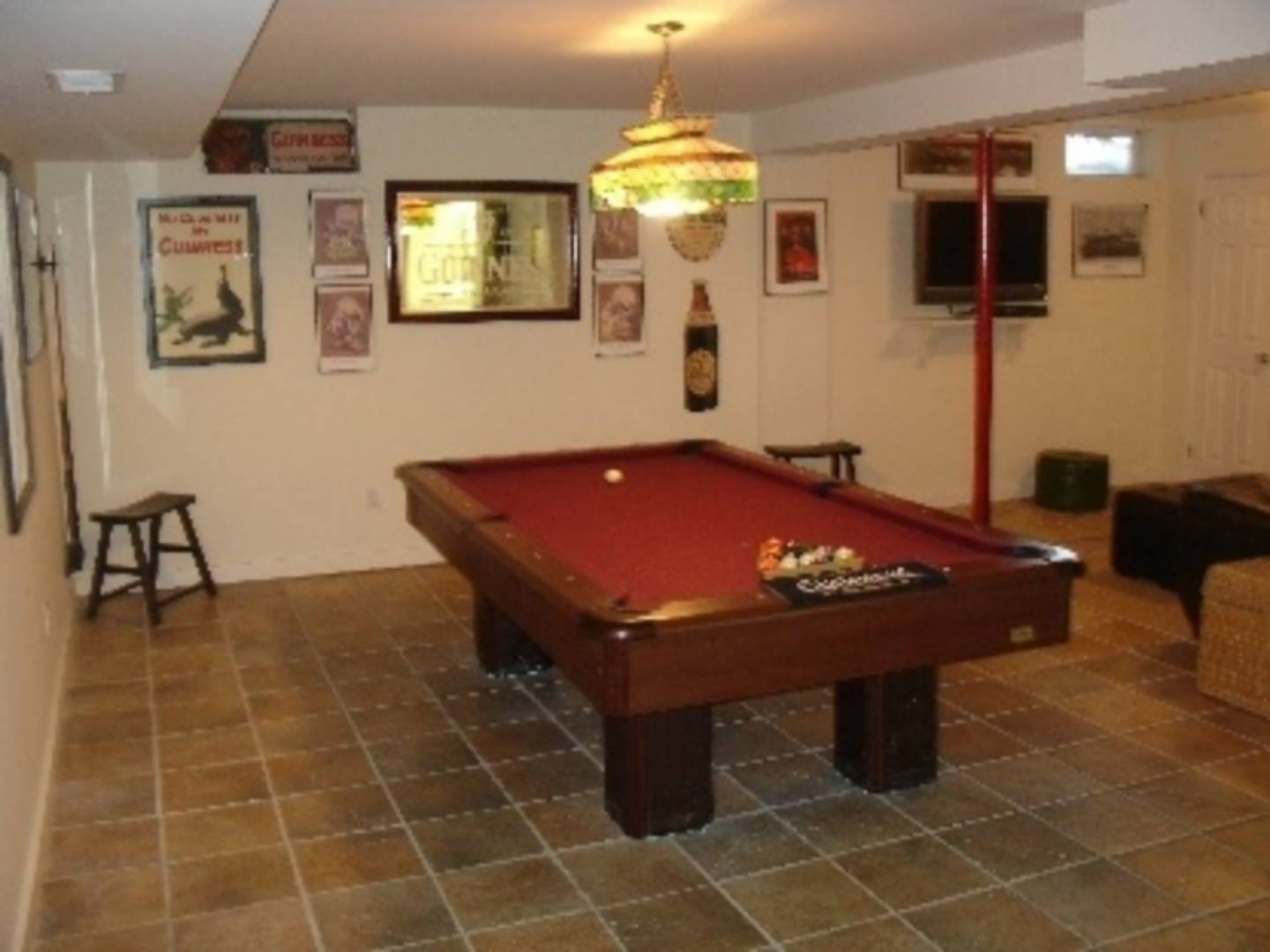 14 Aelfie's Way Bridgehampton, NY 11932 - Photo 13 of 13 a room with pool table and a flat screen tv