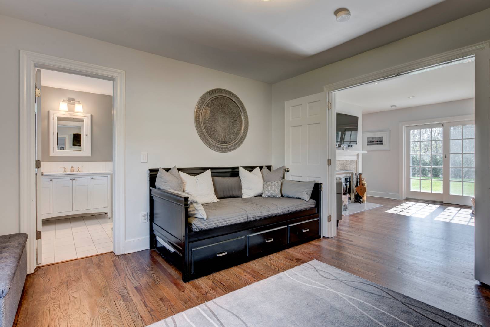 14 Aelfie's Way Bridgehampton, NY 11932 - Photo 9 of 13 a living room with furniture and wooden floor