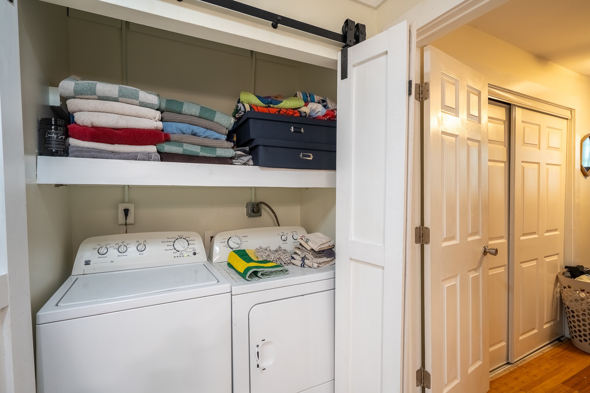 231 Rabbit Trail Road Leoma, TN 38468 - Photo 23 of 37 a utility room with dryer and washer