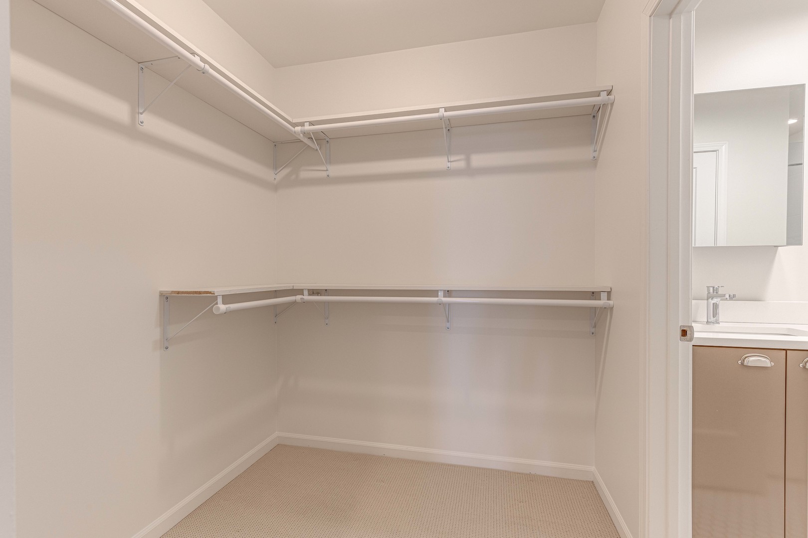 115 Lake Street, Unit 313 Libertyville, IL 60048 - Photo 7 of 10 a view of an empty walk in closet
