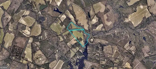 a picture of water with a building