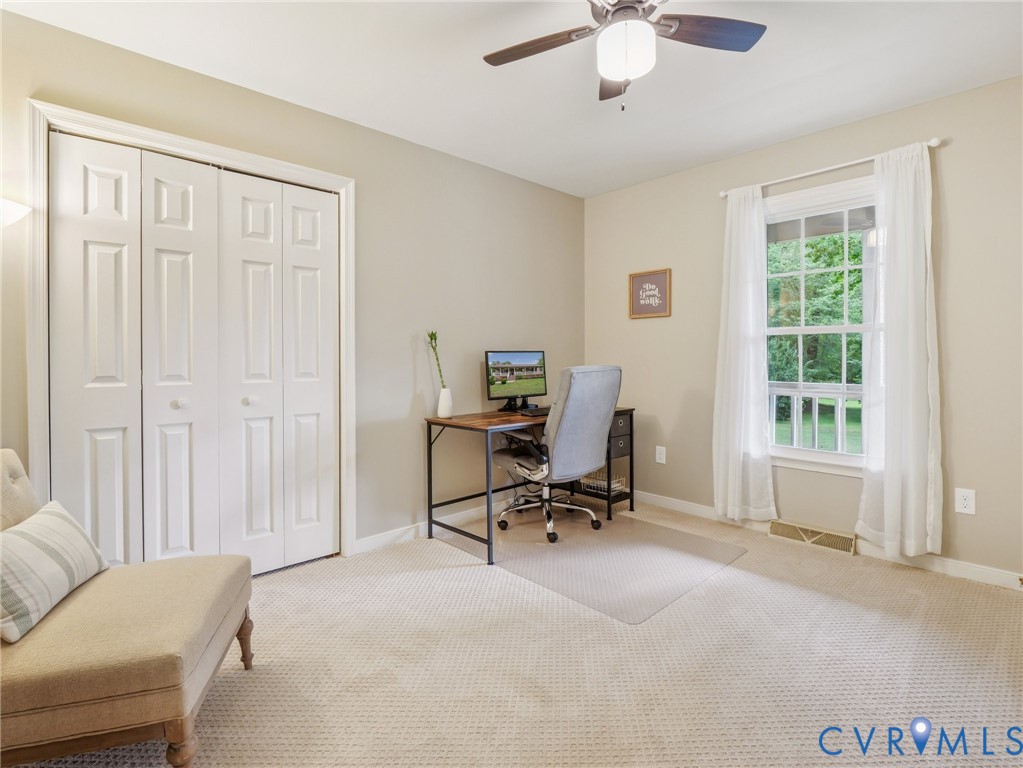 2568 Crewsville Road Bumpass, VA 23024 - Photo 24 of 30 a workspace with furniture and a window