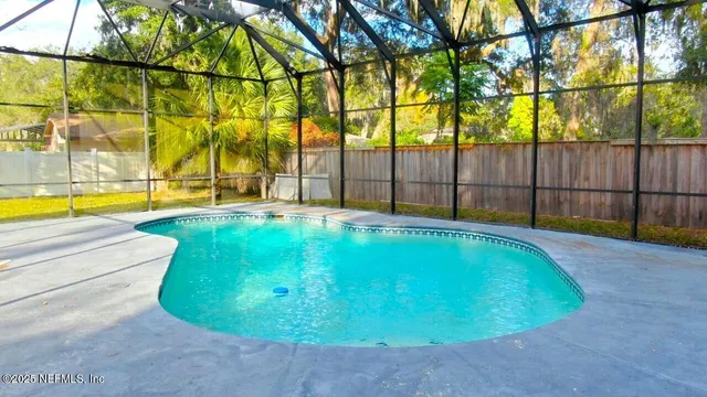 a view of a swimming pool