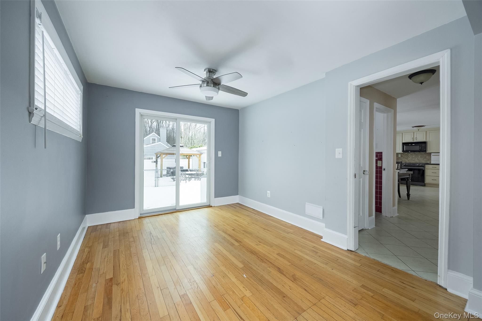 12 Valley View Road Hyde Park, NY 12538 - Photo 12 of 31 a view of empty room with wooden floor and fan