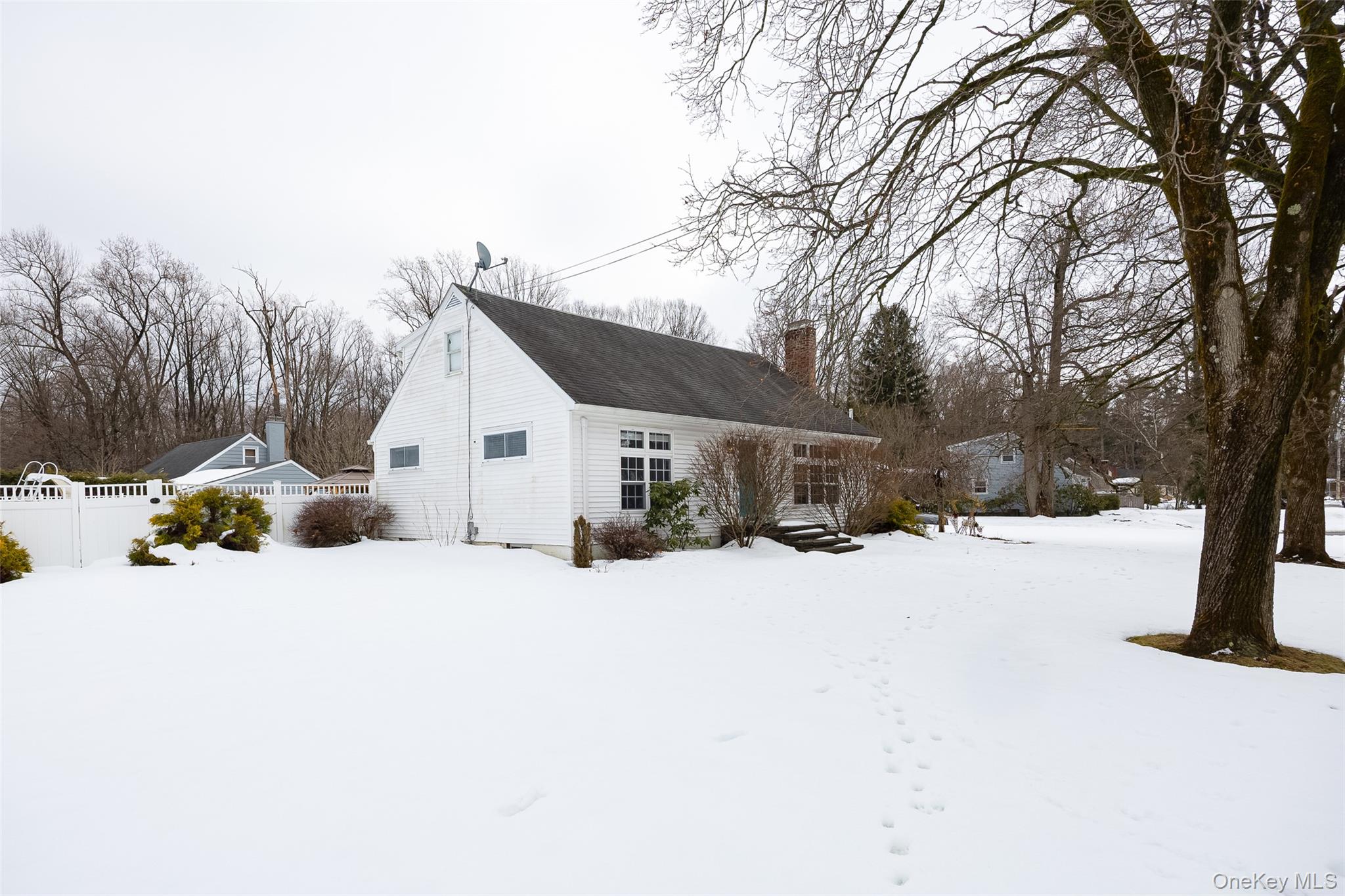 12 Valley View Road Hyde Park, NY 12538 - Photo 3 of 31 a view of a house with a snow in the yard