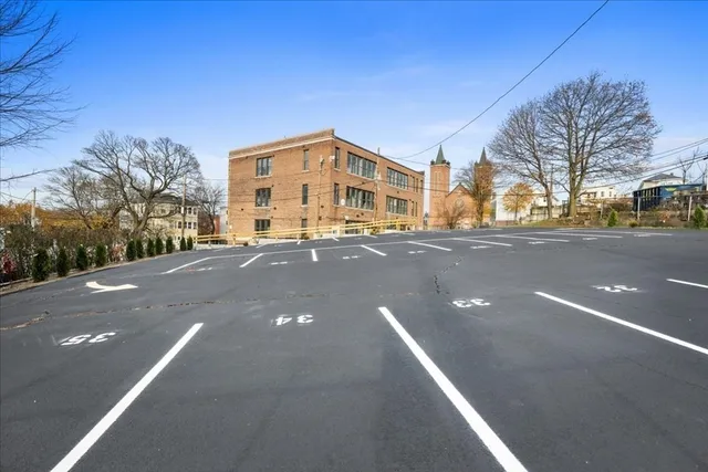 front view of a large building