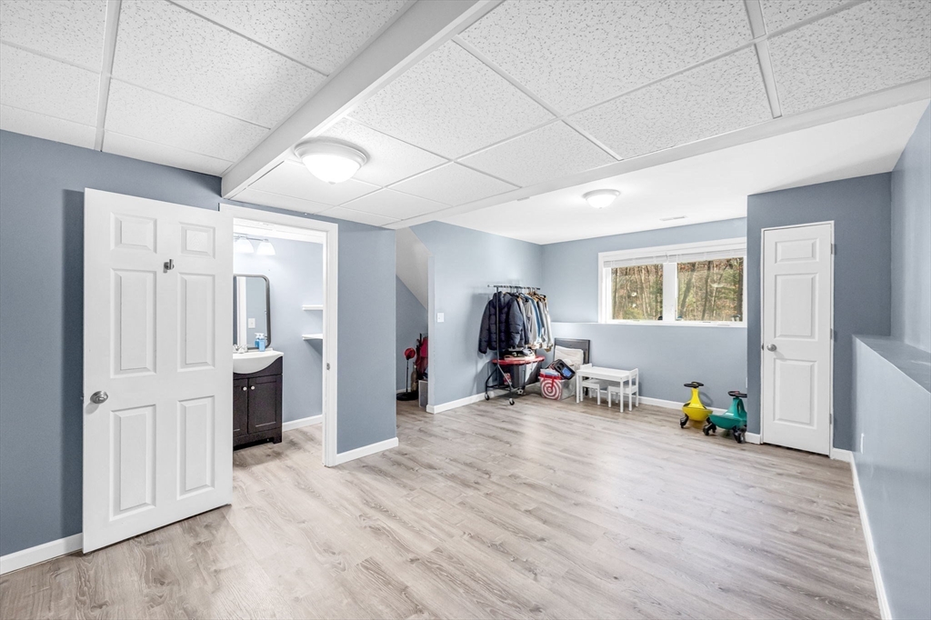 114 Riverton Road Springfield, MA 01109 - Photo 23 of 33 a view of a room with gym equipment and a window