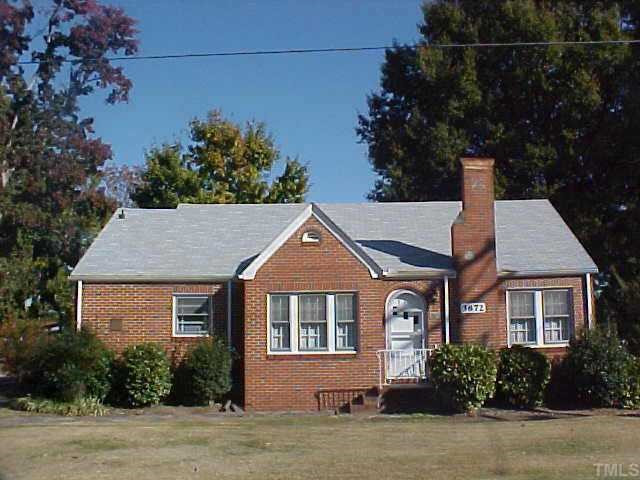 3672 Guess Road Durham, NC 27705 - Photo 1 of 1 View from front. Note unique wooden arched front door. Exterior Front