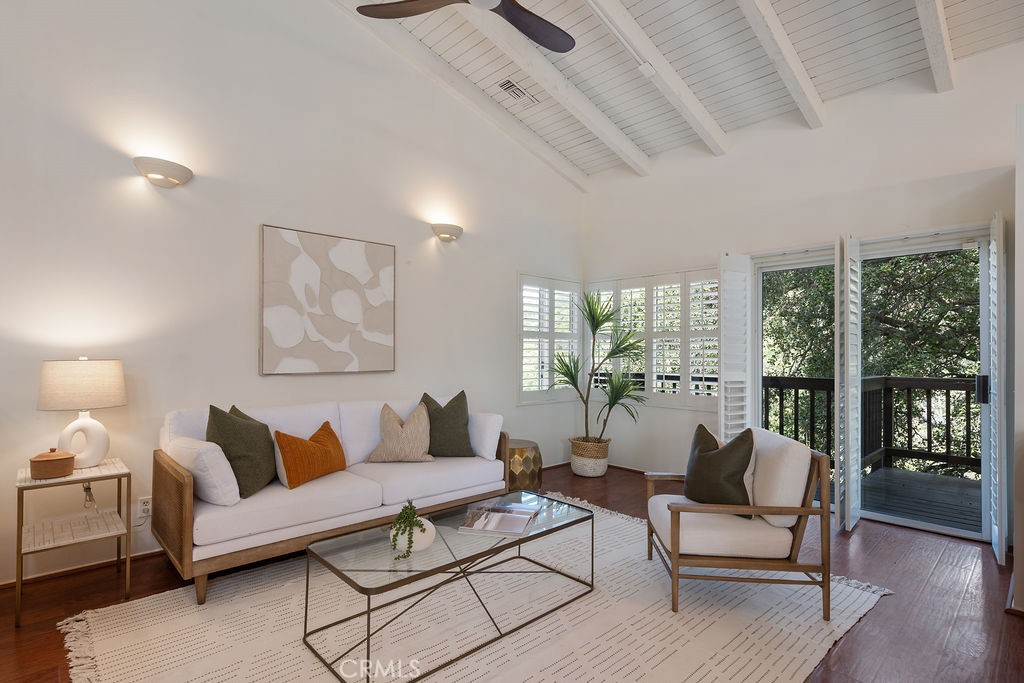 235 Spinks Canyon Road Duarte, CA 91010 - Photo 14 of 50 a living room with furniture and a large window