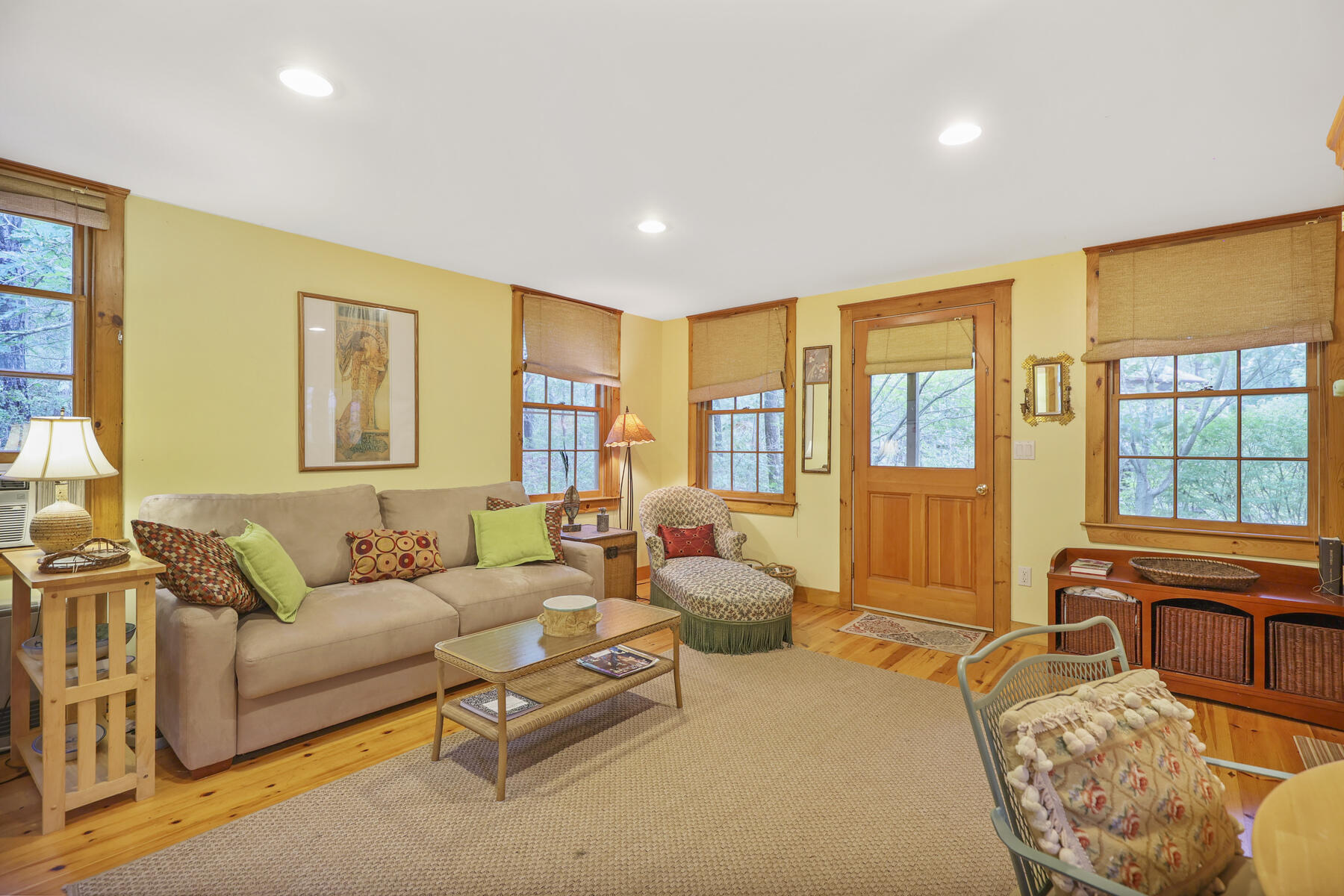 20 Pine Valley Road Wellfleet, MA 02667 - Photo 30 of 52 a living room with furniture and a large window