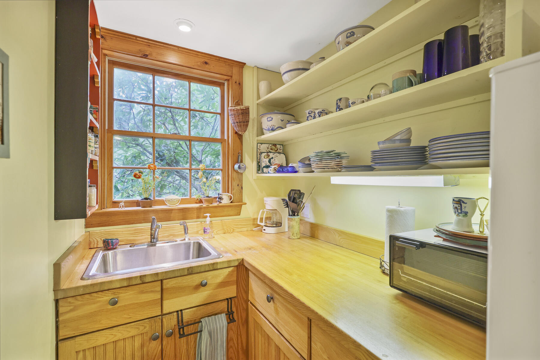 20 Pine Valley Road Wellfleet, MA 02667 - Photo 33 of 52 a kitchen with a sink and a window
