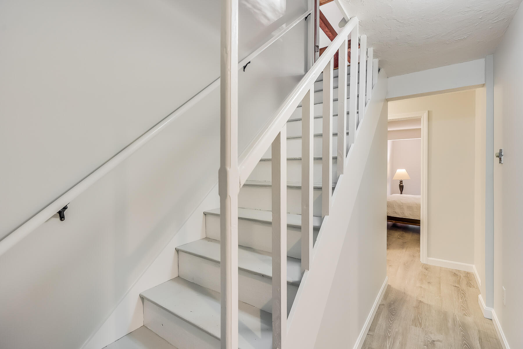 20 Pine Valley Road Wellfleet, MA 02667 - Photo 48 of 52 a view of staircase with white walls and white walls